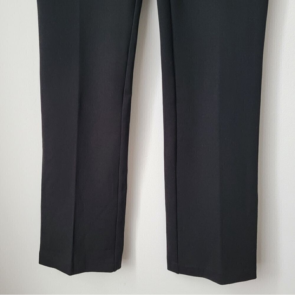 ECRU Bootcut snd Flare Black Dress Pants Size Small - Picture 8 of 9